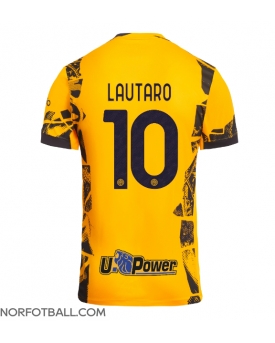 Billige Fotballdrakt Inter Milan Lautaro Martinez #10 Replika Tredjedrakt 2024-25 Kortermet
